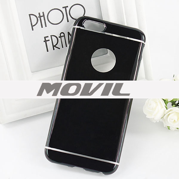 NP-1909 TPU transparente funda para iPhone  6-10